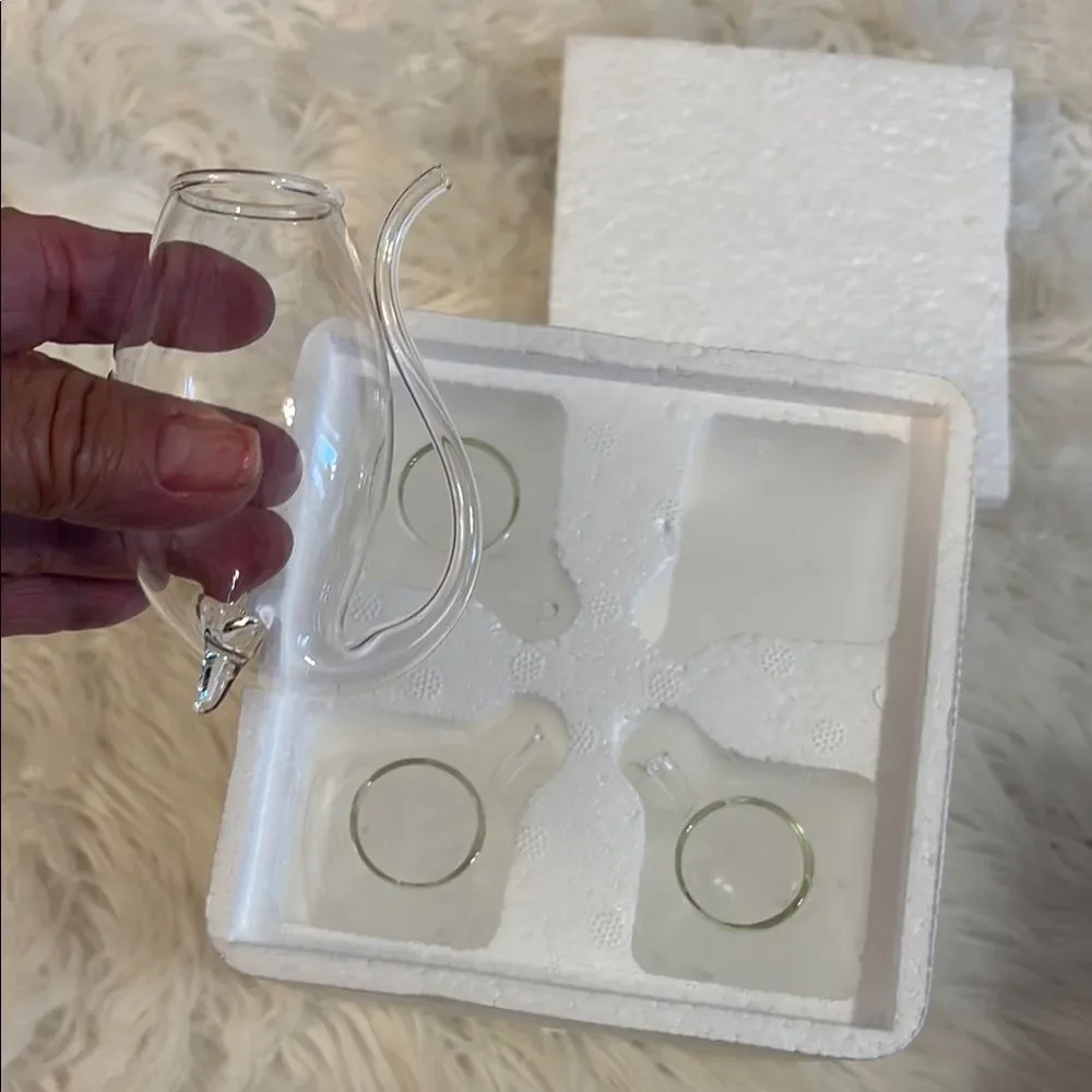 Wine Porto Sipper Set - Elegant Clear Glasses